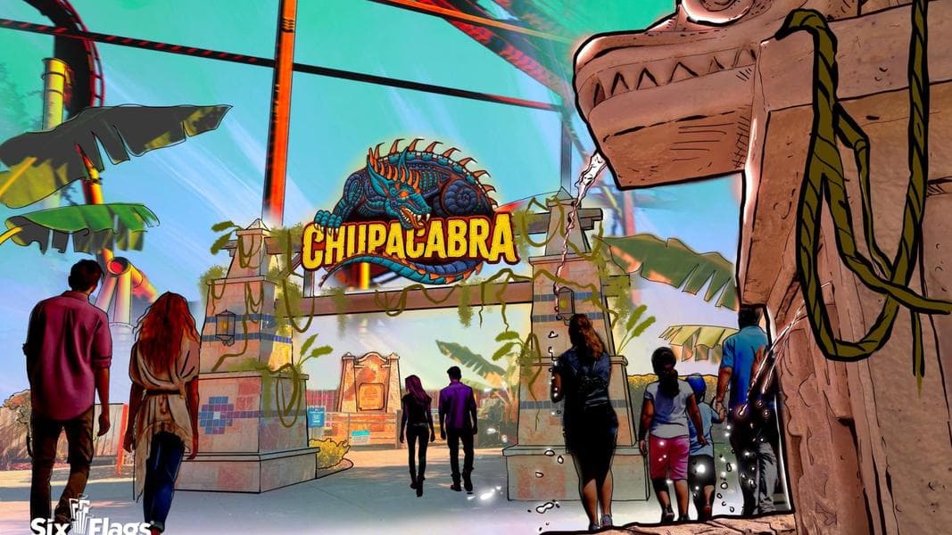 Six Flags Fiesta Texas Transforming Goliath into Chupacabra