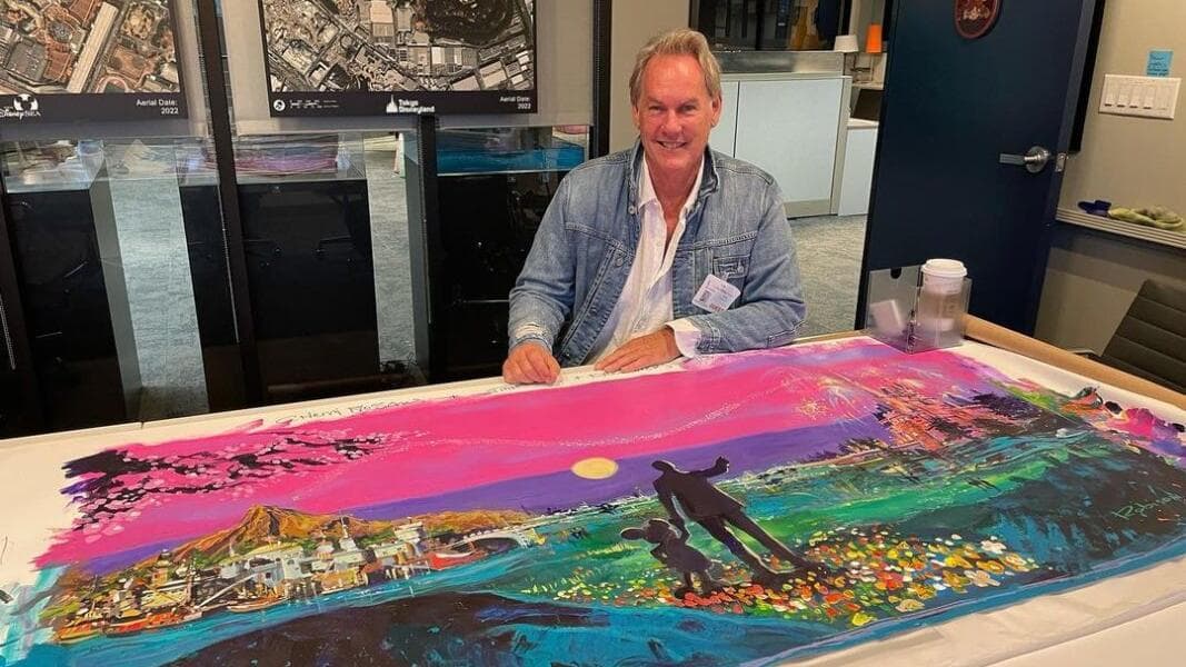 Renowned Disney Artist Eric Robison Commissioned for New Painting Commemorating Tokyo Disney Resort’s 40th Anniversary