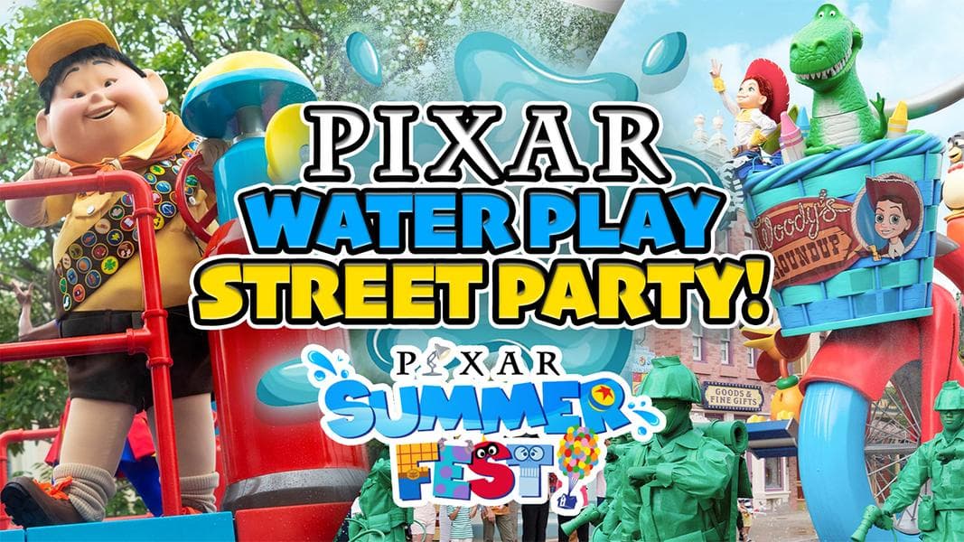 Why Not at Walt Disney World? Water Parade Cools Down Guests for Pixar Summer Fest