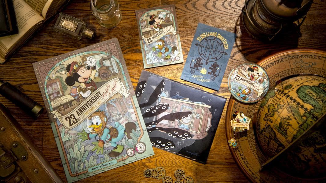Tokyo DisneySea to Celebrate 23rd Anniversary With ‘20,000 Leagues Under the Sea’ Merchandise Collection