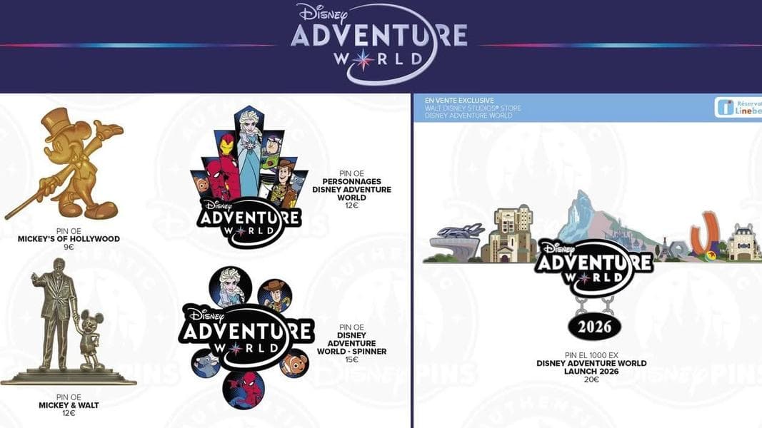Disneyland Paris Pin Trading March 2026