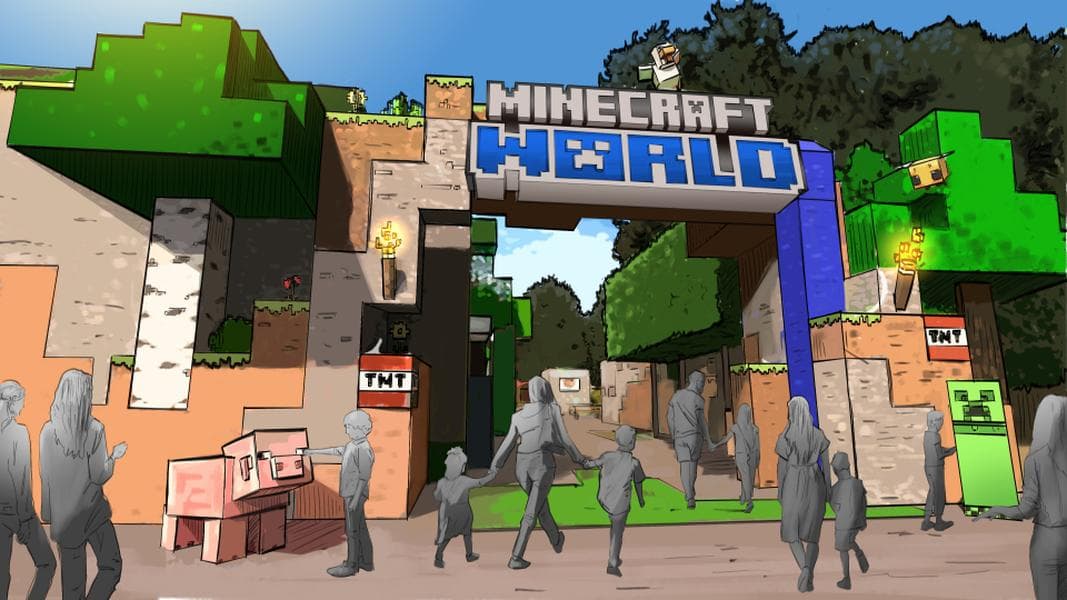 Minecraft World to open at Chessington World of Adventures in 2027