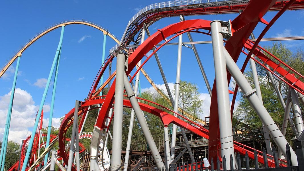 Georgia Scorcher’s New Red-Hot Color Scheme at Six Flags Over Georgia
