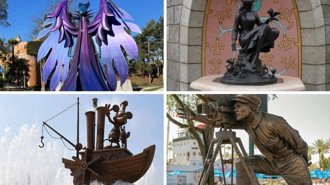 PHOTOS: Disney Parks Statues Around the World