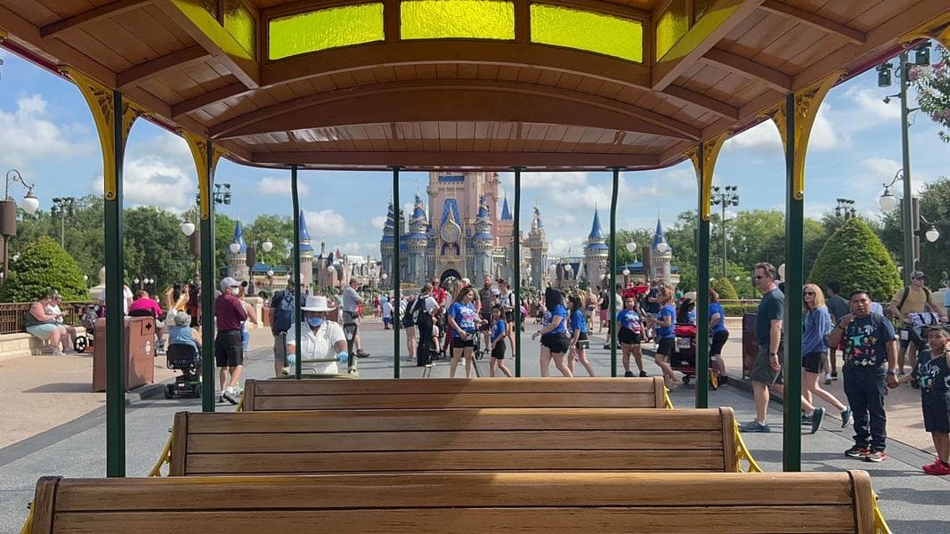 Main Street, U.S.A. Trolley Once Again Transporting Guests at Magic Kingdom