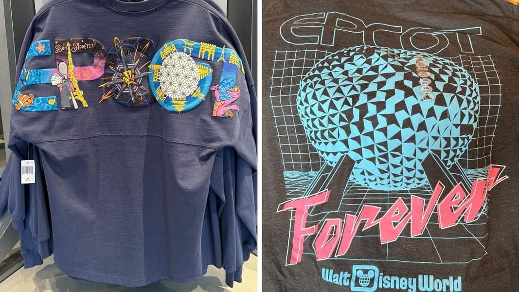 Celebrate EPCOT Forever with These Bold Spirit Jersey and Shirt Designs