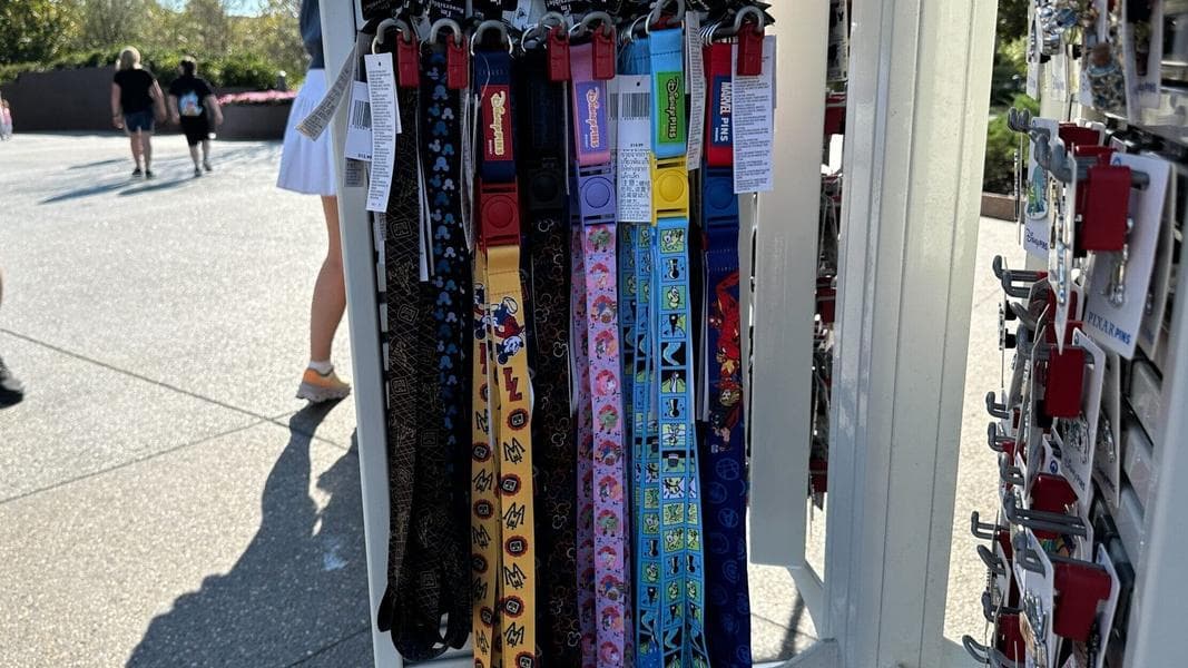 Select Pin Trading Lanyards Now on Sale at EPCOT