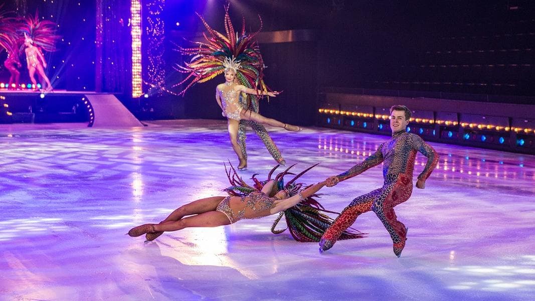 Hot Ice Euphoria ice show sizzles at Blackpool Pleasure Beach