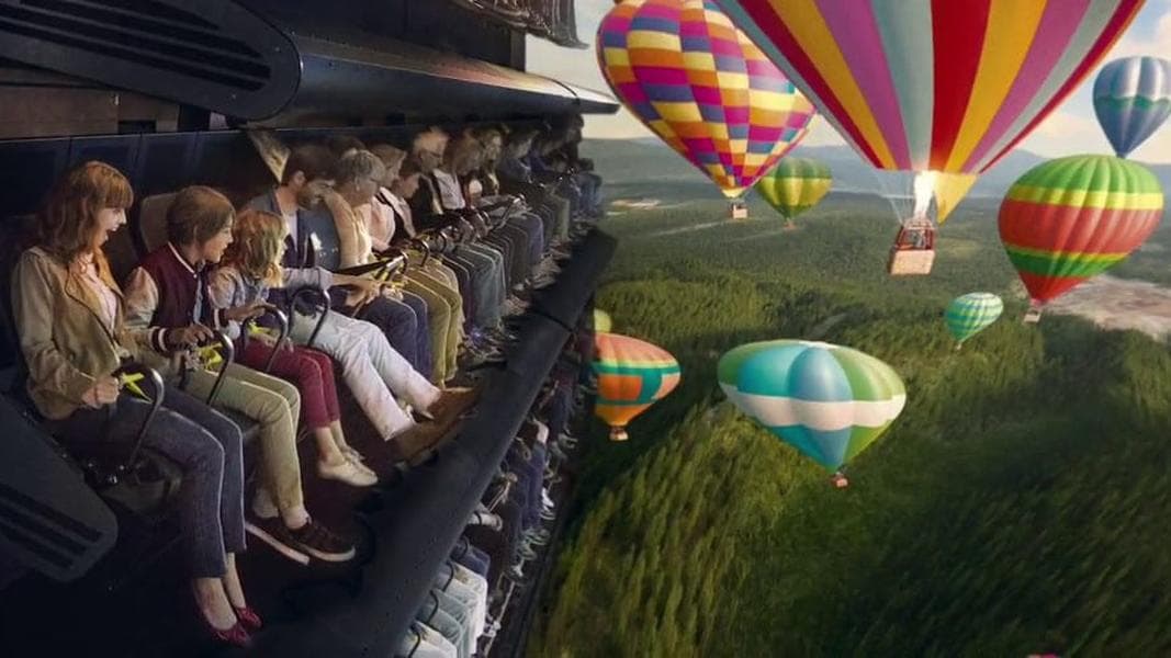 Dynamic Attractions opens Europe’s first Flying Theatre at Futuroscope