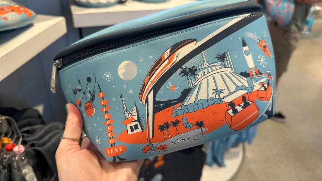 Disneyland-Branded Tomorrowland Belt Bag Arrives at Magic Kingdom