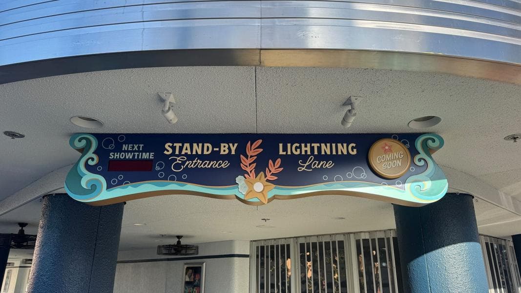The Little Mermaid – A Musical Adventure Getting Added to Lightning Lane Multi Pass