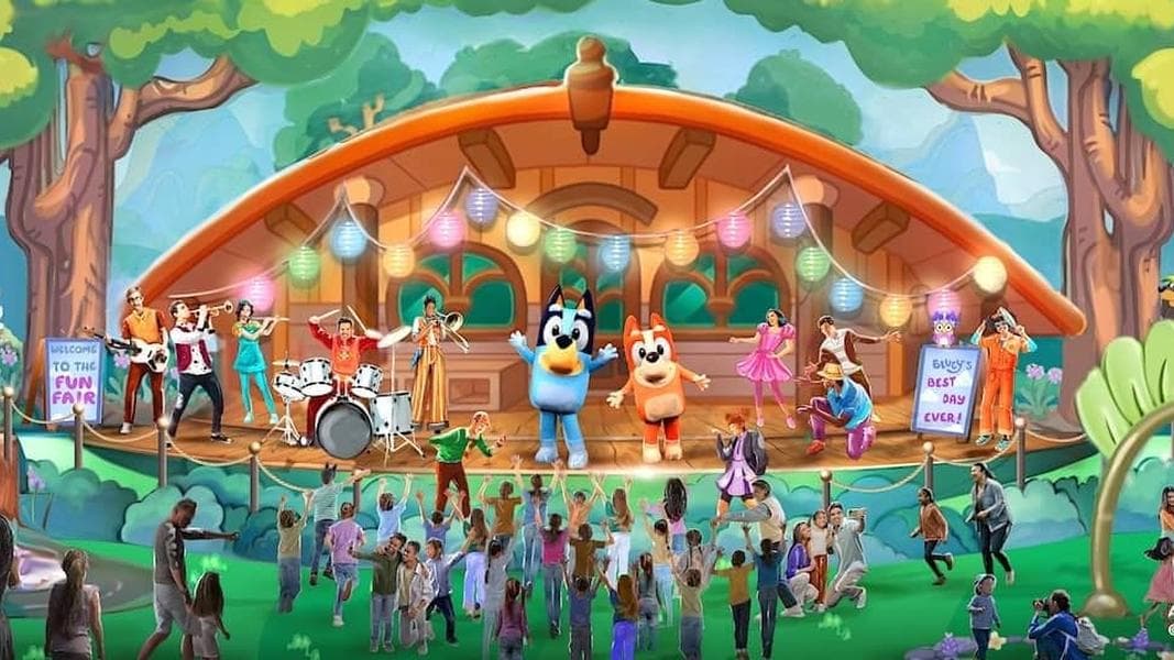 March is 'Bluey' month for theme park fans