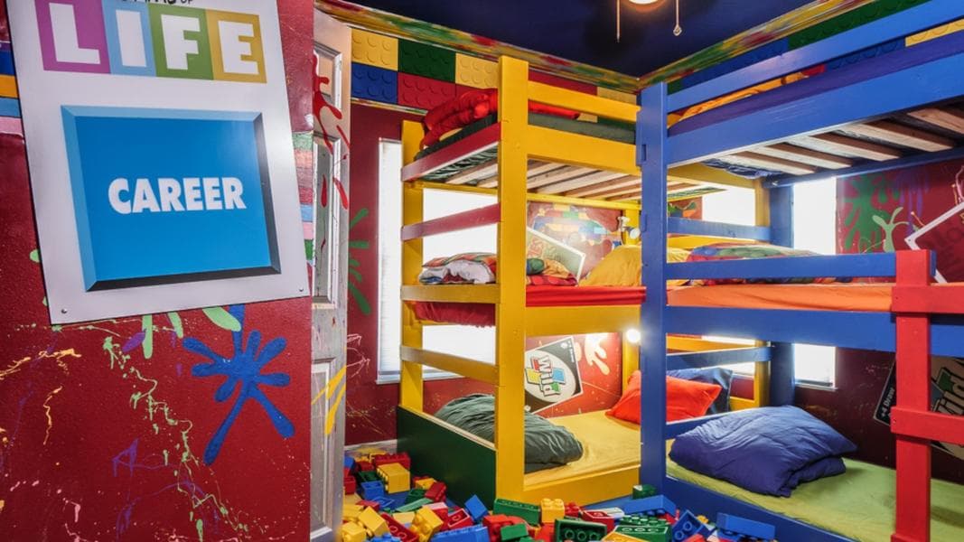 Over-the-top mansion near Orlando lets guests play larger-than-life games