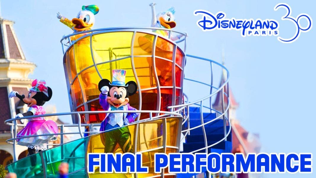 VIDEO: Final Performance of ‘Dream… and Shine Brighter!’ Parade & Show at Disneyland Paris