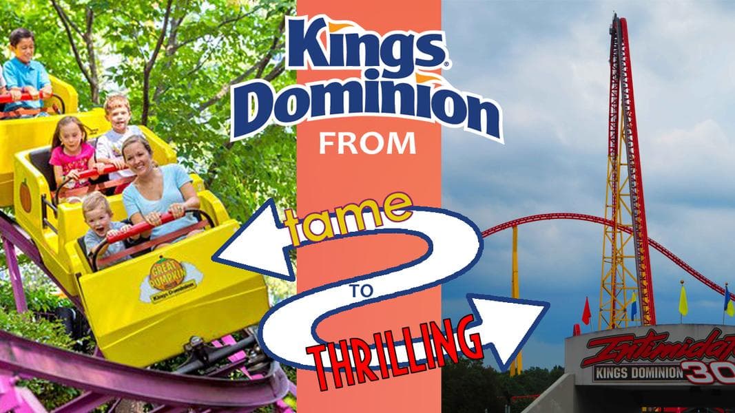 From Tame To Thrilling: The Roller Coasters of Kings Dominion