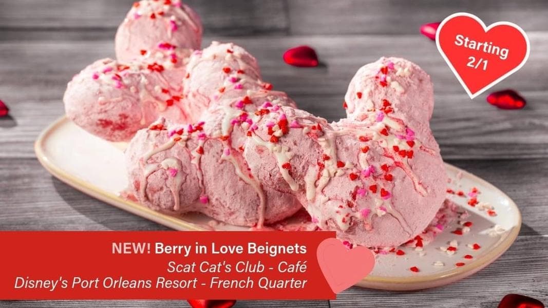 First Look at Valentine’s Day 2026 Treats at Disney World and Disneyland