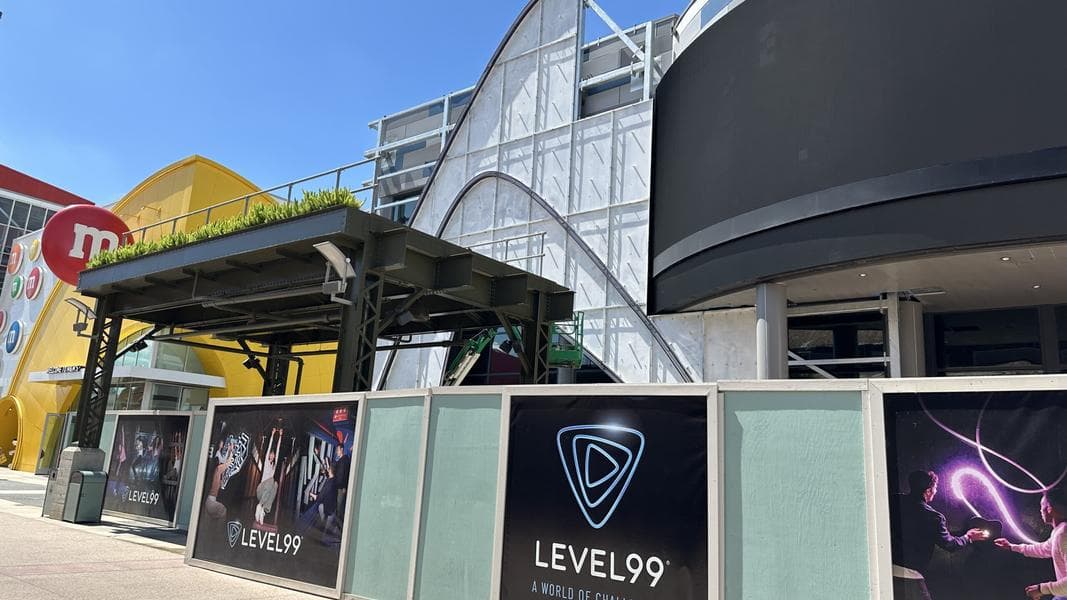 Level99 Construction Update at Disney Springs