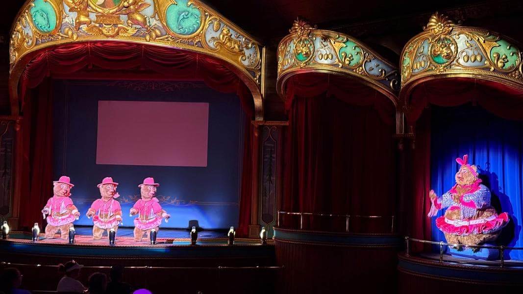 Projector Currently Not Working at Country Bear Musical Jamboree at Magic Kingdom