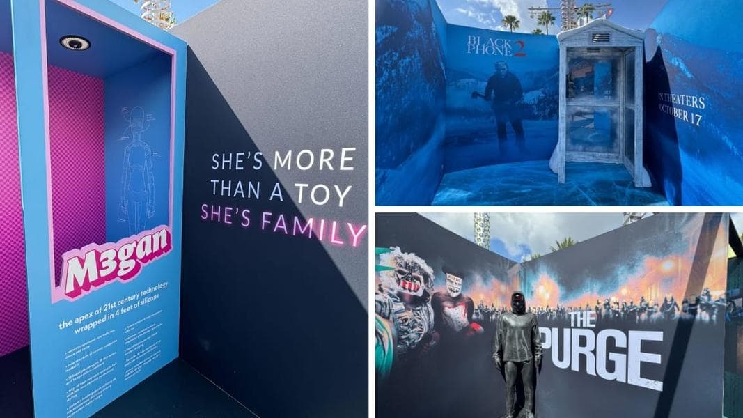 Blumhouse 15th Anniversary Photo Ops Pop Up at Universal CityWalk