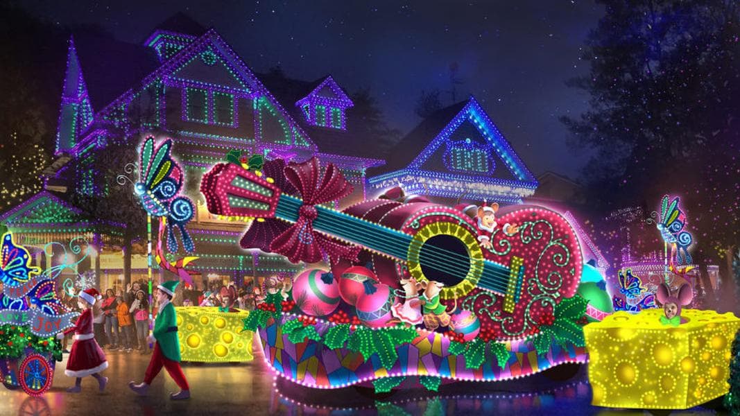 Dollywood announces $2.5 million Parade of Many Colors for Smoky Mountain Christmas celebration
