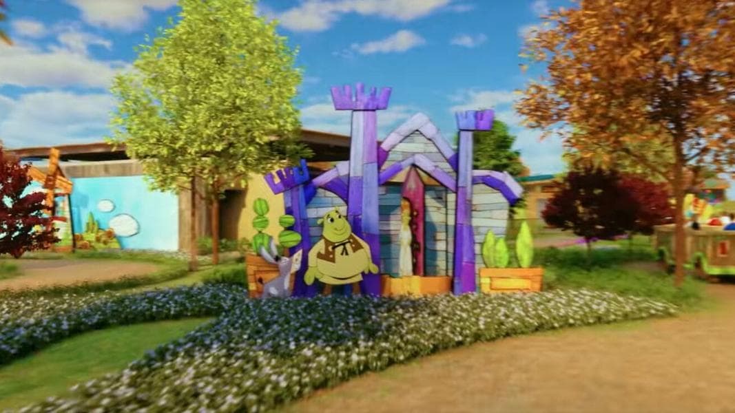 Shrek, Puss in Boots, and TrollsFest Concept Art Revealed for Universal Kids Resort