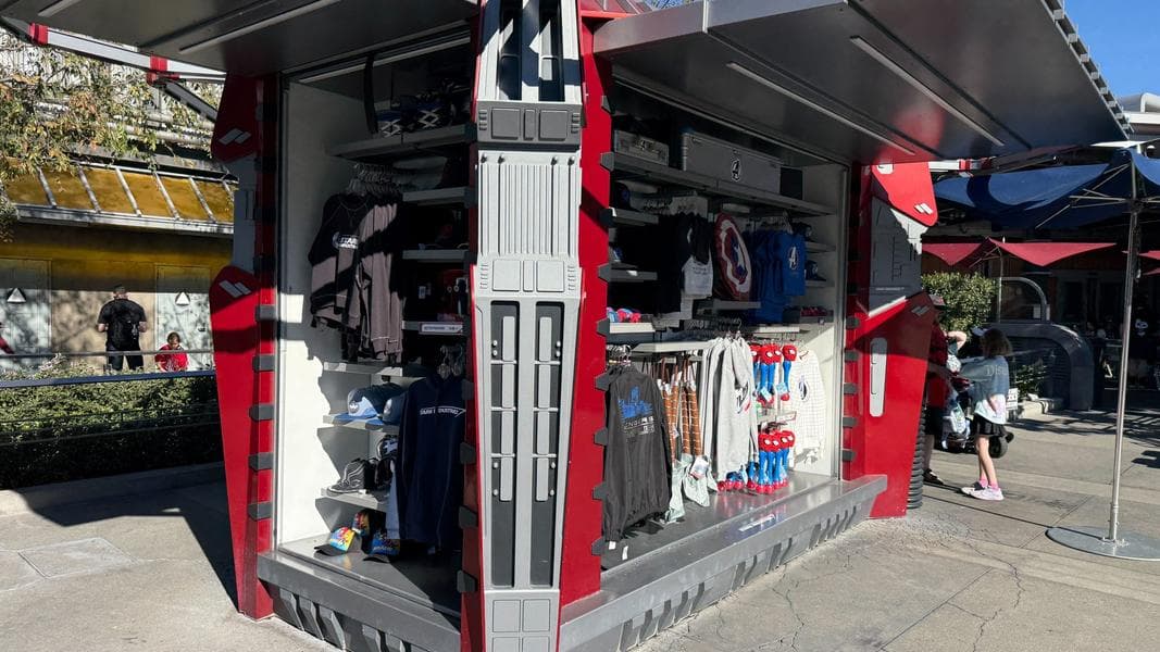 New Stark Industries & WEB Slingers Merchandise Available at Disneyland