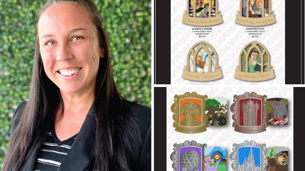 Artist Spotlight Disney Pin Release and Signing with Product Designer Jes Willis in Walt Disney World