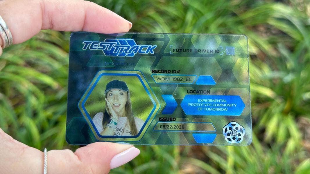 Custom Test Track Driver’s License Debuts at EPCOT