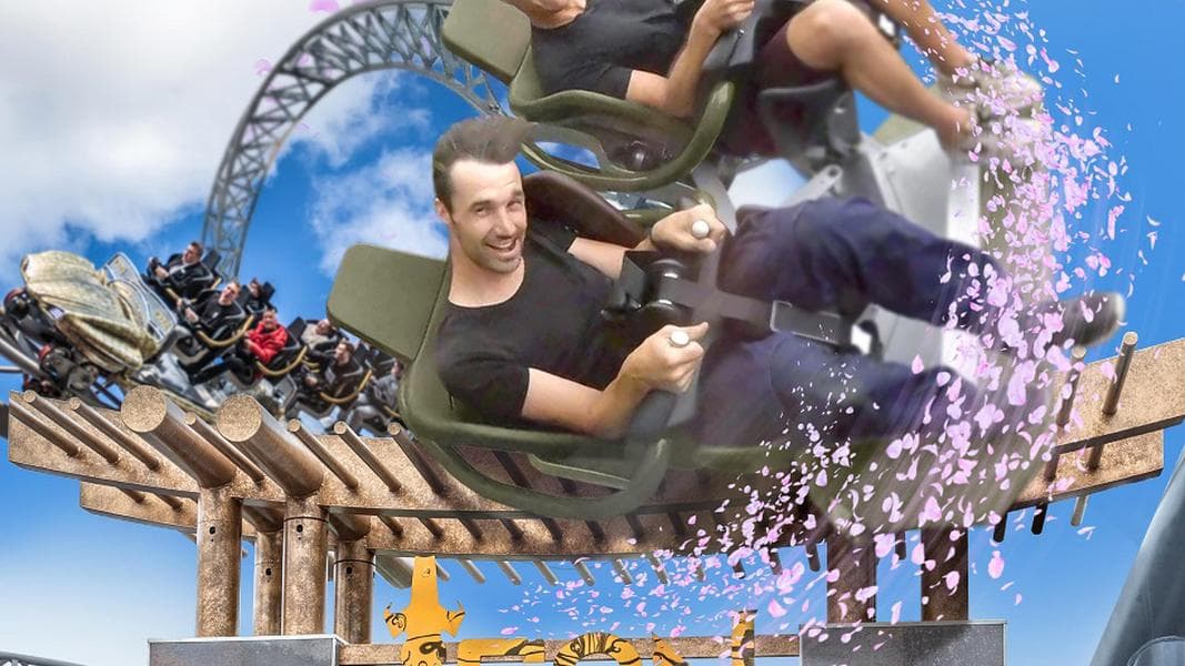 Blackpool Pleasure Beach puts a new twist on Icon double launch coaster