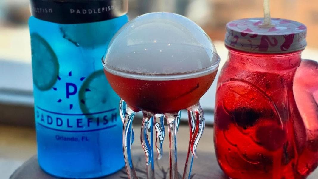 Paddlefish at Disney Springs Shares New Cocktails and Take-Home Glasses