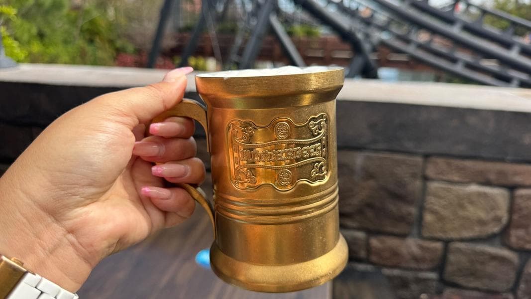 New Souvenir Golden Butterbeer Stein Available at Universal Orlando Resort