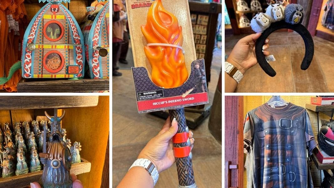 Full List of Merchandise (with Prices) at Viking Traders in How to Train Your Dragon – Isle of Berk at Epic Universe