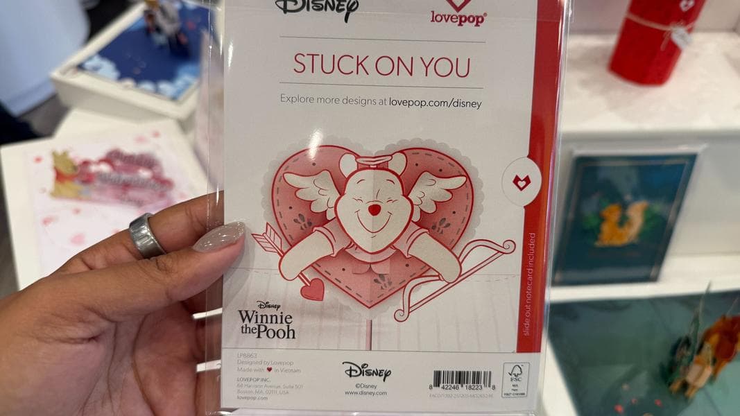 Deadpool, Winnie the Pooh, and Princesses Featured on New Valentine’s Lovepop Cards