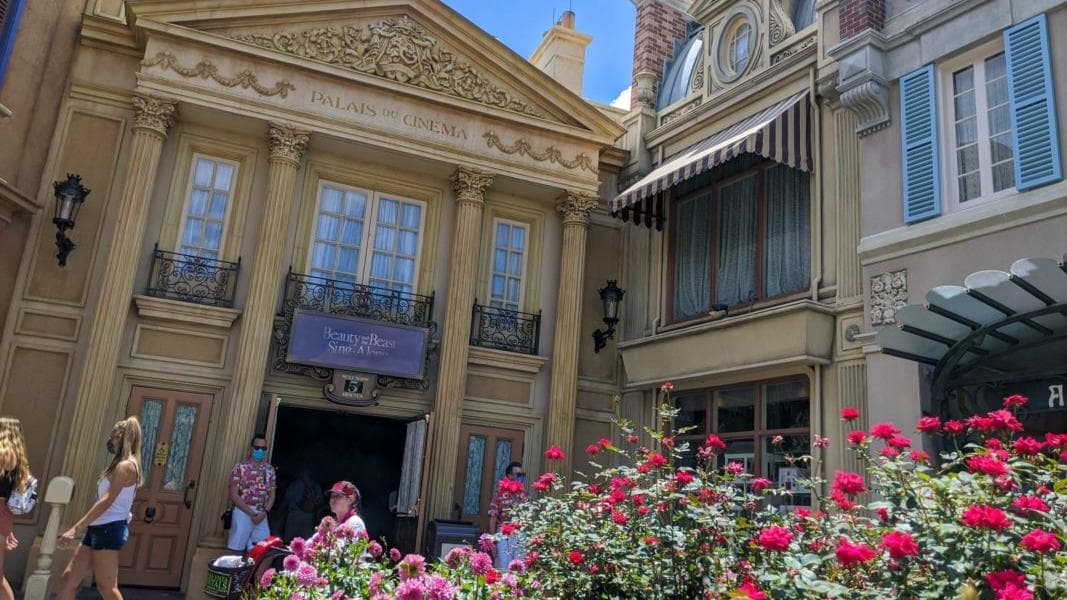 Beauty and the Beast Sing-Along Dropped from Early Entry at EPCOT