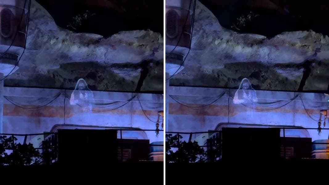 How Imagineers Created the Tohan Lege Hologram in Star Wars: Galaxy’s Edge
