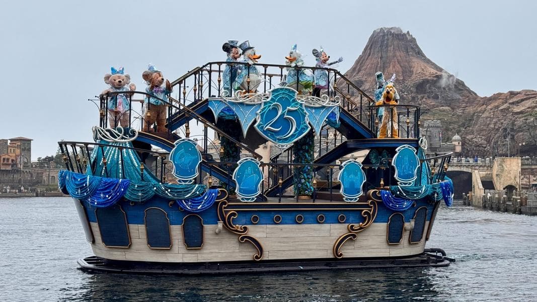 Modified Sparkling Jubilee Harbor Show at Tokyo DisneySea