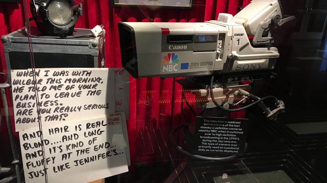 Closer Look at The Tonight Show Museum at Race Through New York Starring Jimmy Fallon
