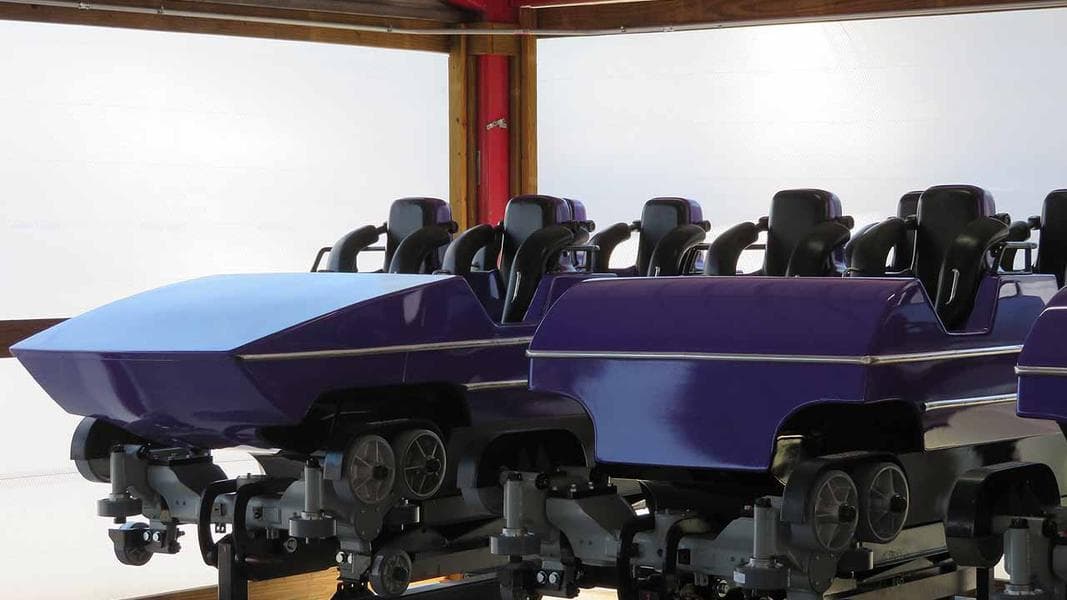 Carolina Cyclone Receives “New” Trains, With Help from Kings Island’s Vortex