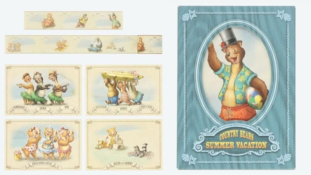 New Country Bear Vacation Jamboree Merchandise Coming to Tokyo Disney Resort