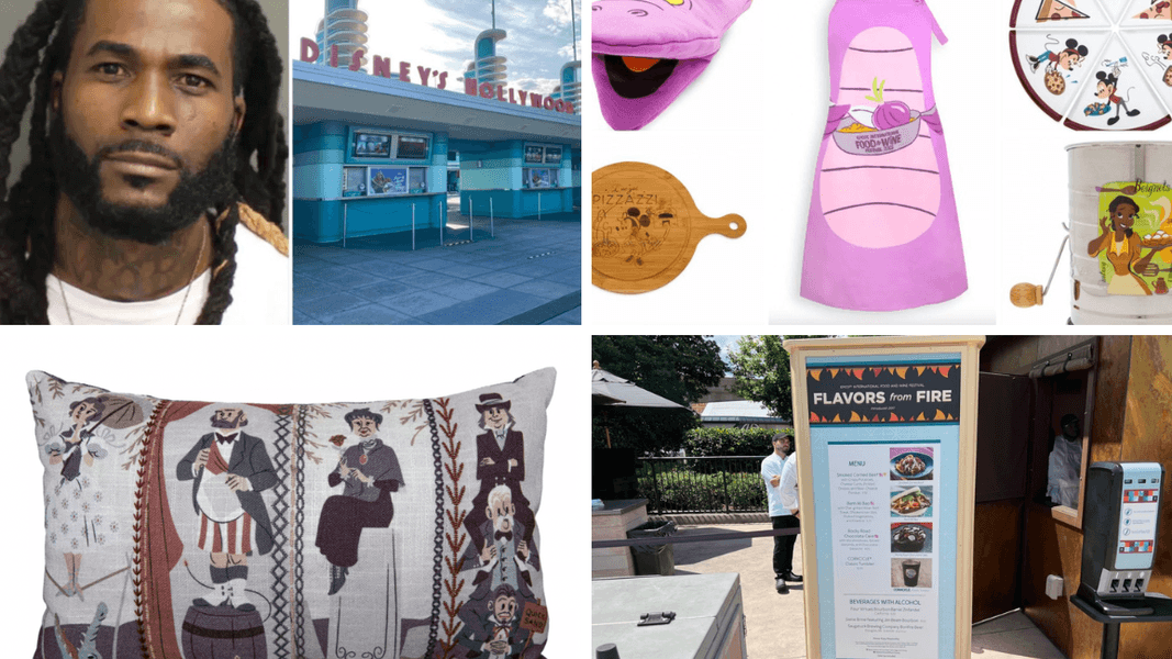 Guest Arrested at Disney’s Hollywood Studios After Security Discovered Gun in Bag, Preview Merchandise for EPCOT International Food & Wine Festival, and More: Daily Recap (7/11/22)