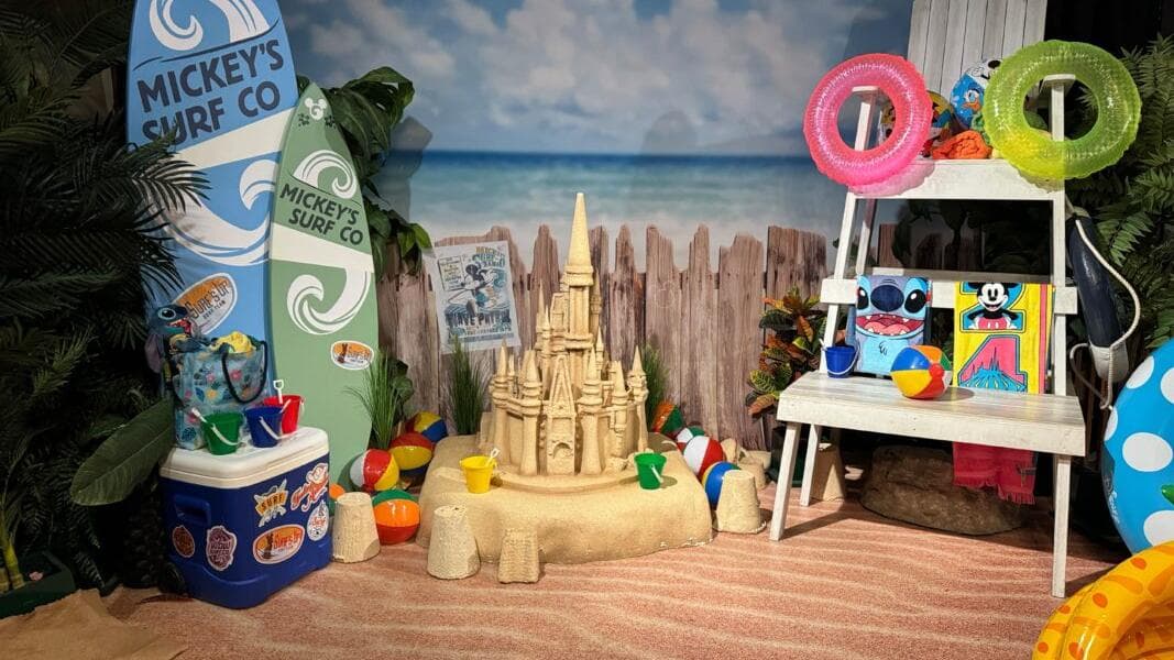 New Beach-Themed Summer Photo Op at Disney Springs PhotoPass Studio