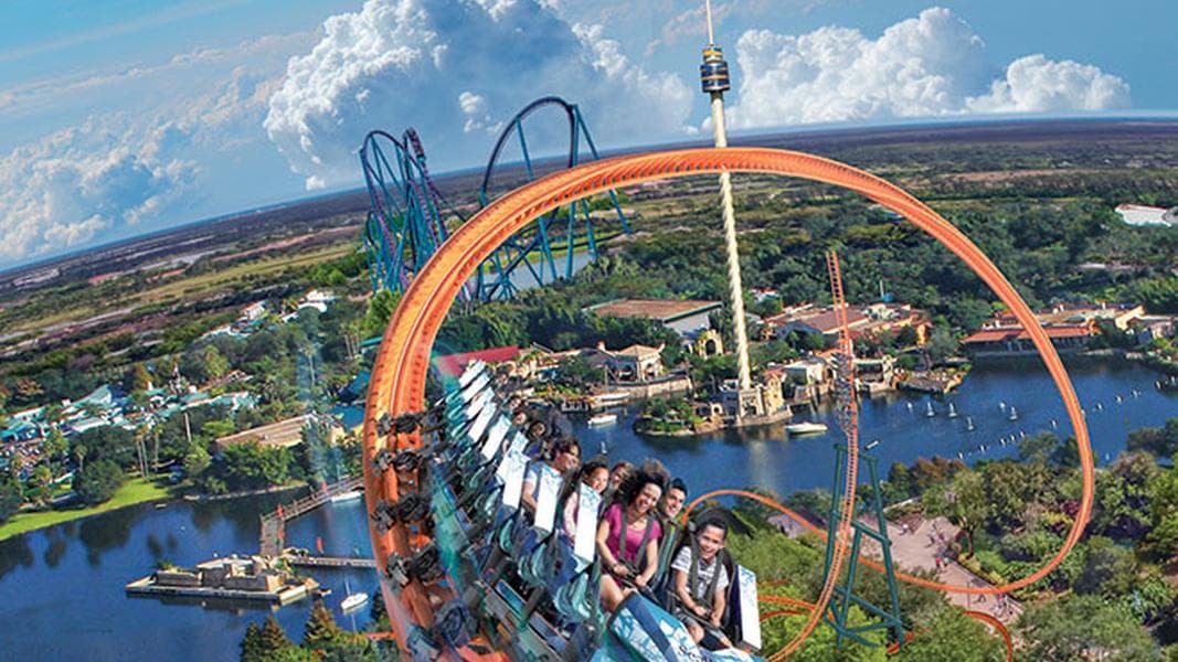 SeaWorld Orlando Tested Their Mako Coaster With Masked Riders Today!