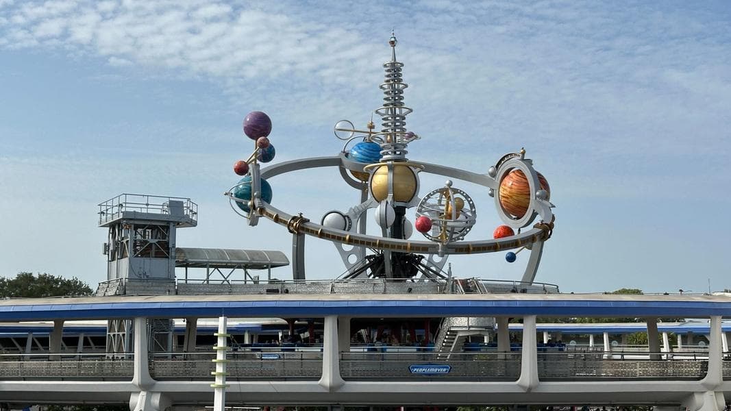 Astro Orbiter Completely Reconstructed at Magic Kingdom