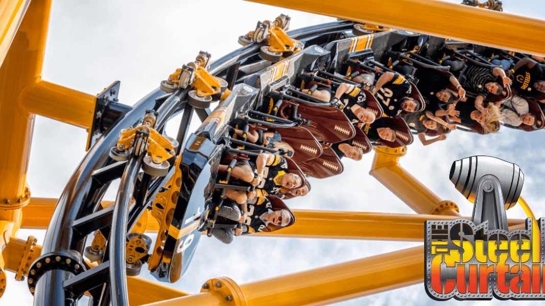 The Steel Curtain Steelers-inspired coaster now open at Kennywood Park