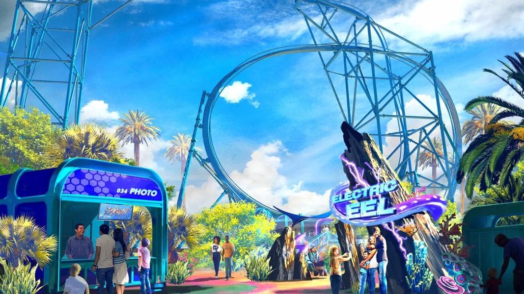 SeaWorld San Diego Adding “Electric Eel” in 2018