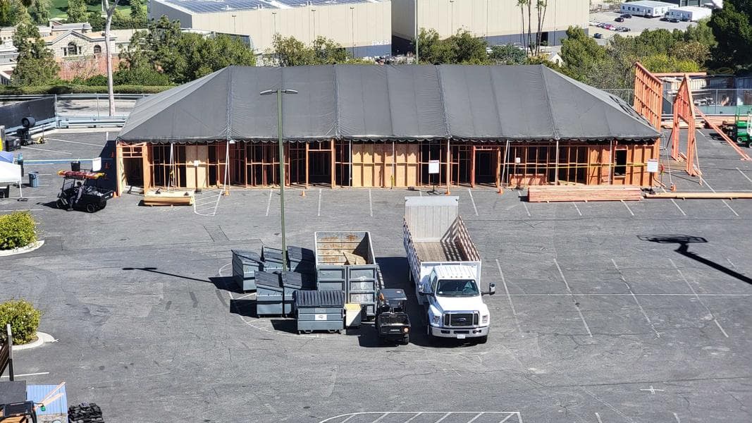 Construction Progresses on Possible Halloween Horror Nights Mazes in Universal Studios Hollywood