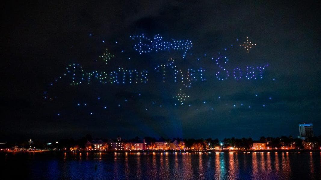 Disney Dreams that Soar: Nighttime Drone Show at Disney Springs