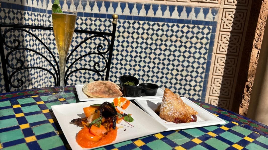 REVIEW: Top-Tier Almond Phyllo Pockets and Chai Mimosa Bring Profound Flavor Profiles to Tangierine Café: Flavors of the Medina for the 2022 EPCOT International Festival of the Arts