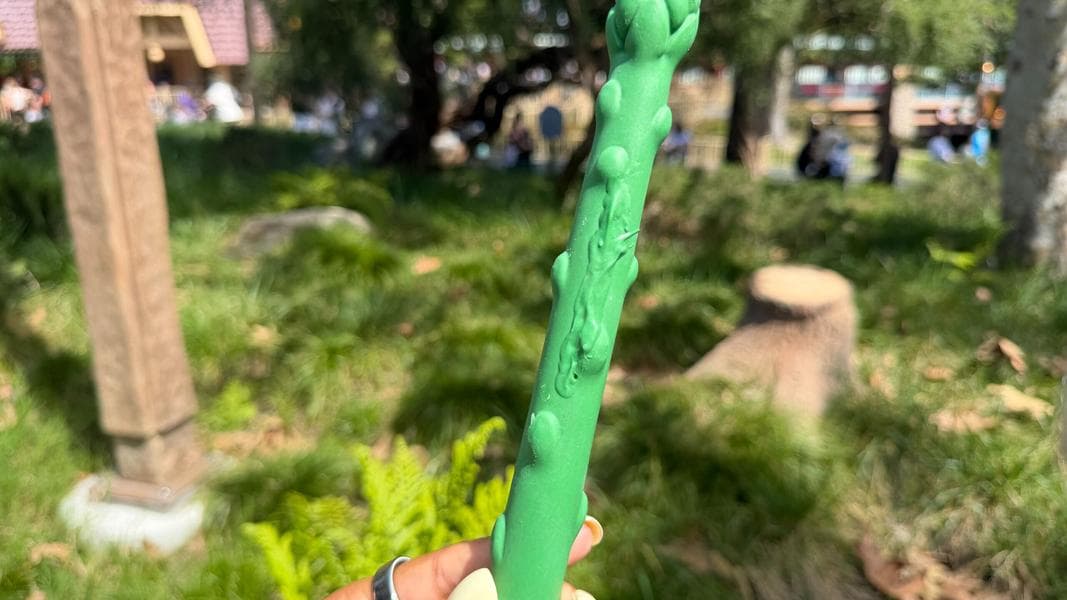 REVIEW: Bluey’s Magic ‘Asparagus’ Pretzel at Disneyland Park
