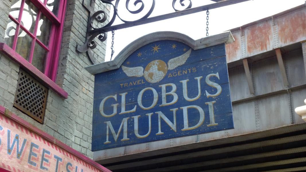 Globus Mundi Store Now Under Construction in Diagon Alley at Universal Studios Florida